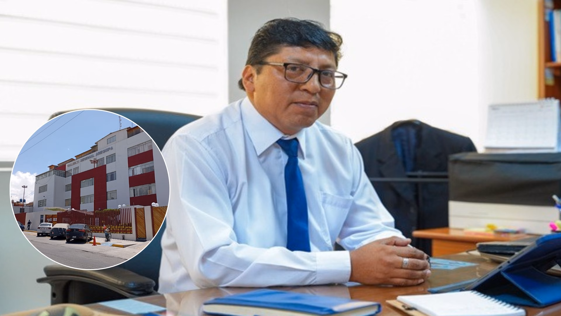 Arequipa: gerente del GRA denuncia presunta intoxicación, pero ahora dice no recordar el caso