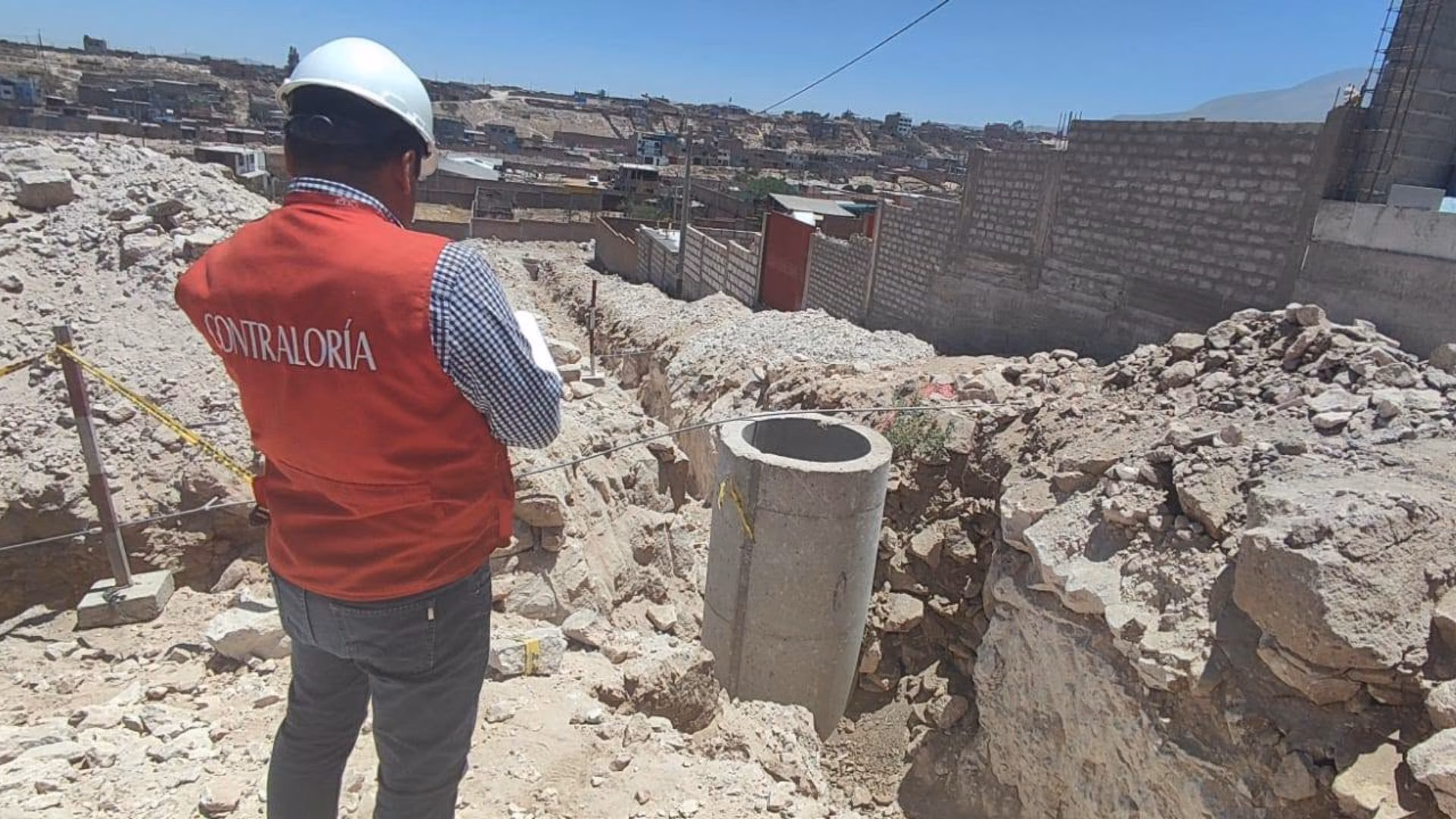 Contraloría alerta presuntos pagos por trabajos no ejecutados en obra de S/ 35 millones en Cerro Colorado