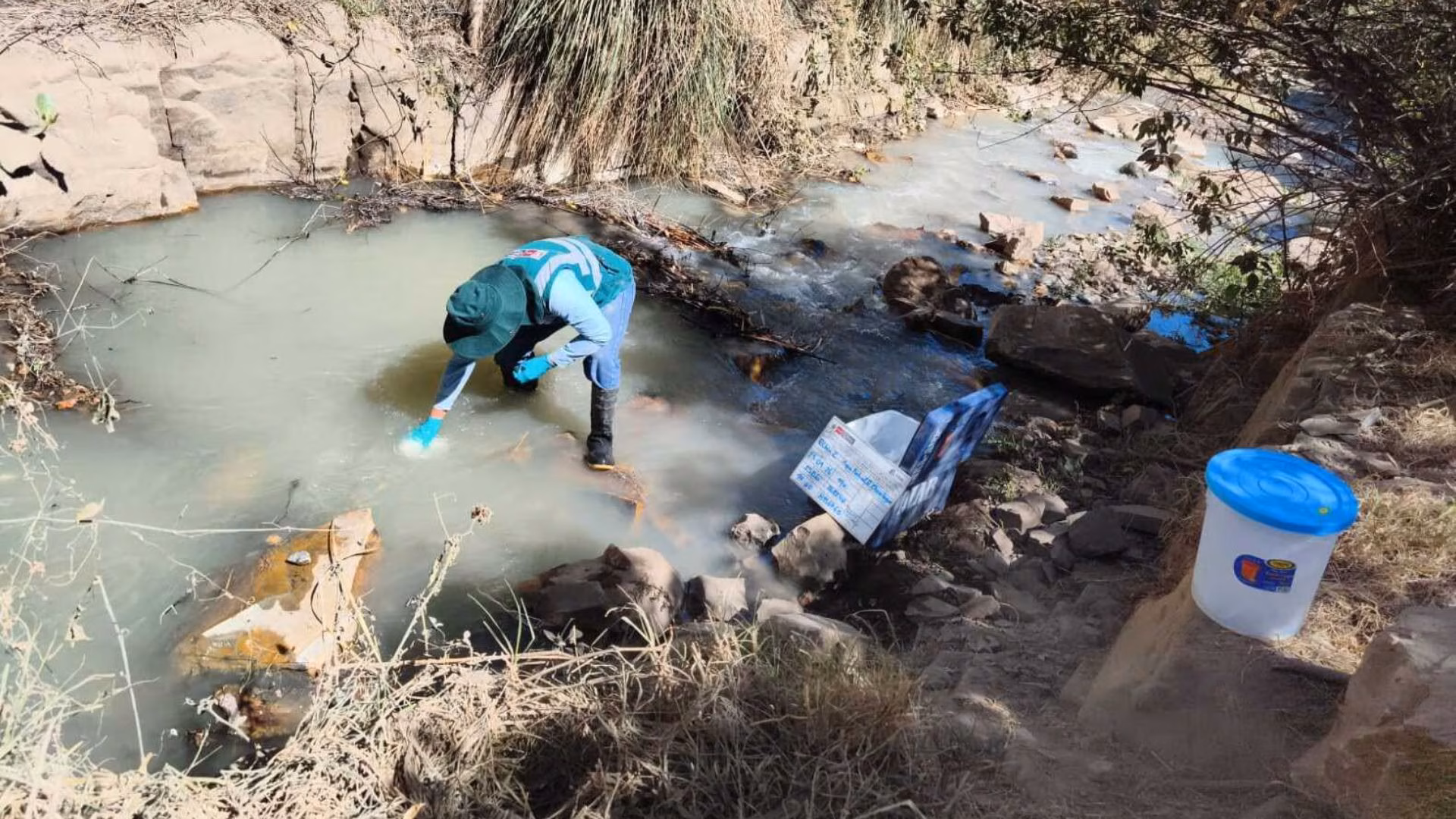 ANA analiza muestras de agua en 35 puntos de la cuenca del río Tambo: en Arequipa y Moquegua