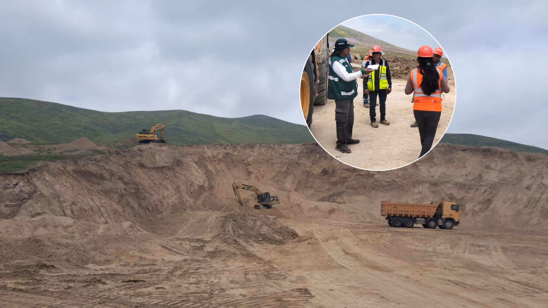 Arequipa: Serfor paraliza extracción de tierra en lomas de Yuta en Mollendo, ya afectaron 30 hectáreas