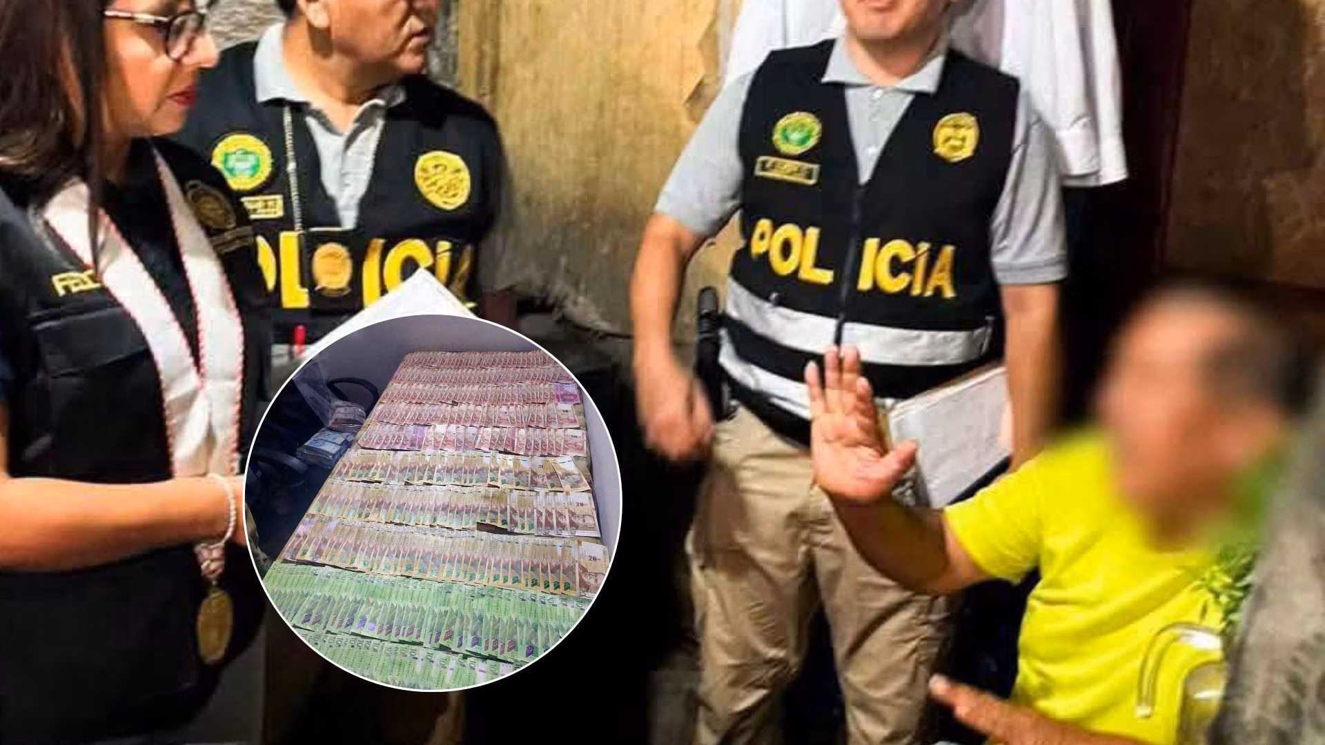 Operativo en Arequipa, Lima y Piura: detienen 12 presuntos integrantes de red que fabricaba dinero falsificado