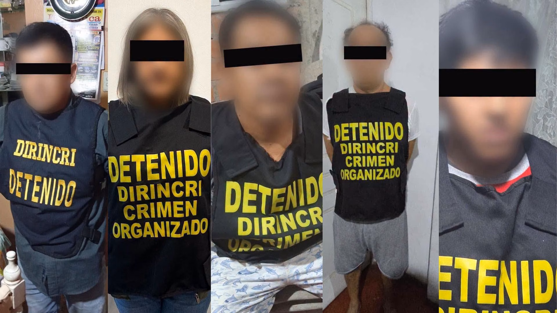 Desbaratan banda en migraciones: detienen a 12 funcionarios y policías por tráfico ilícito de migrantes