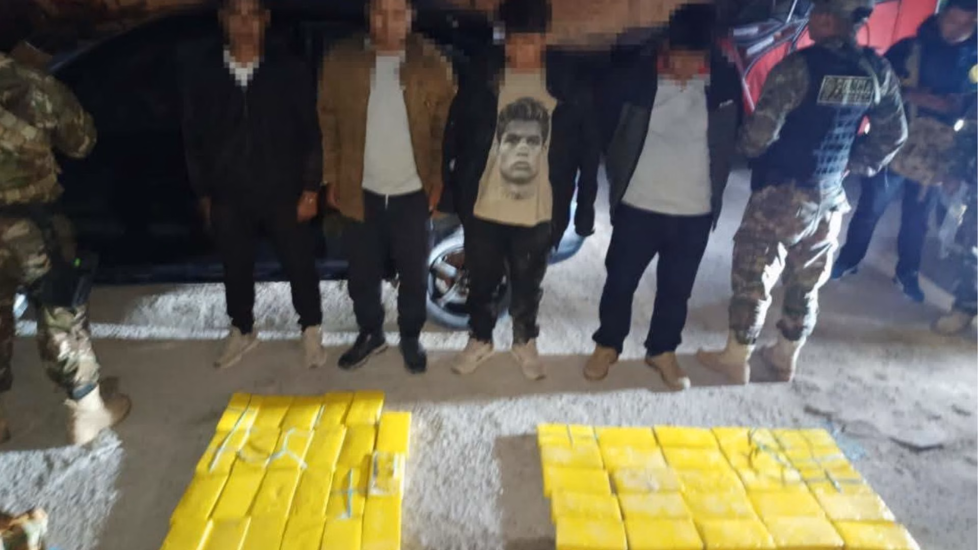 Arequipa: incautan 48 paquetes de droga escondidos en vehículo, hay cuatro detenidos en Camaná